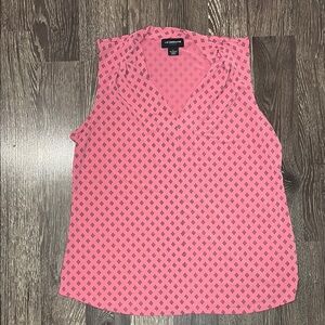 Liz Claiborne Career Pink Sleeveless Women's tank Top size Large